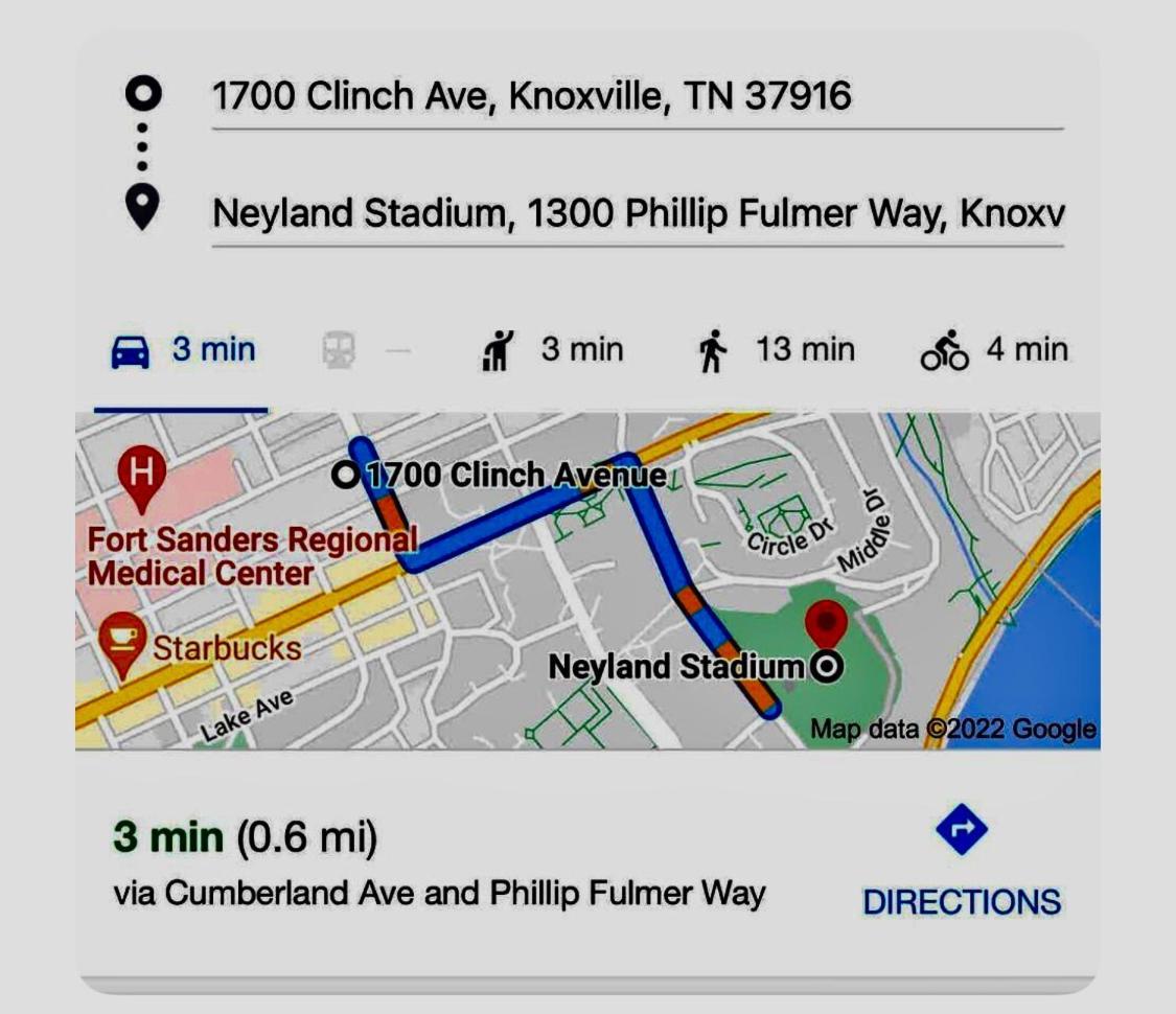 Condo Close To Stadium And Free Parking Knoxville Buitenkant foto